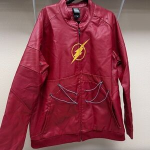 HOT TOPIC JUSTICE LEAGUE LIMITED EDITION FLASH JACKET - 2X